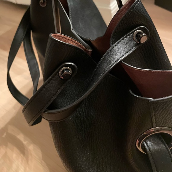 Sondra Roberts Squared Vegan Leather Double
Handle Shoulder Bag (NEW!) - Picture 2 of 9